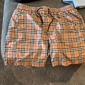 Burberry swim trunks